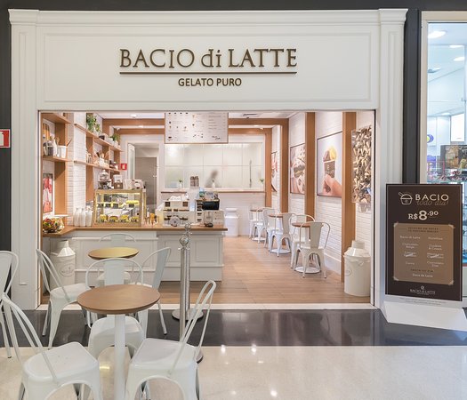 Unidade Bacio di Latte - Franquia Bacio Di Latte