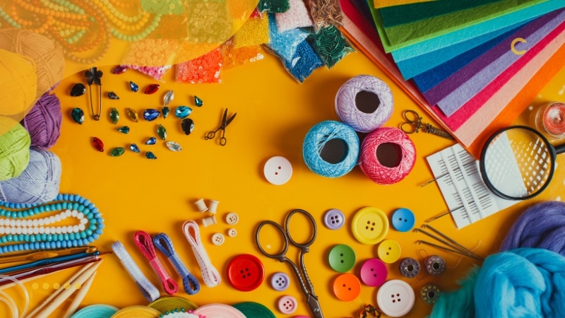 Dinheiro a mais com artesanato lucrativo