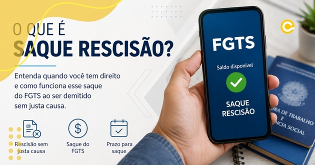 O que é saque rescisão