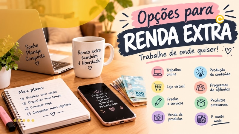Opções para renda extra
